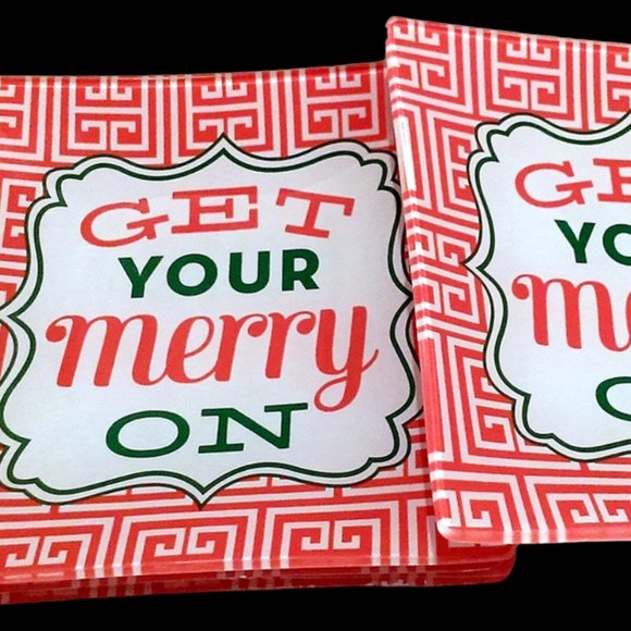 Christmas Dessert Plates,  Glass Plates,  Snack Plates,  Country Cottage Plates - Picture 5 of 10